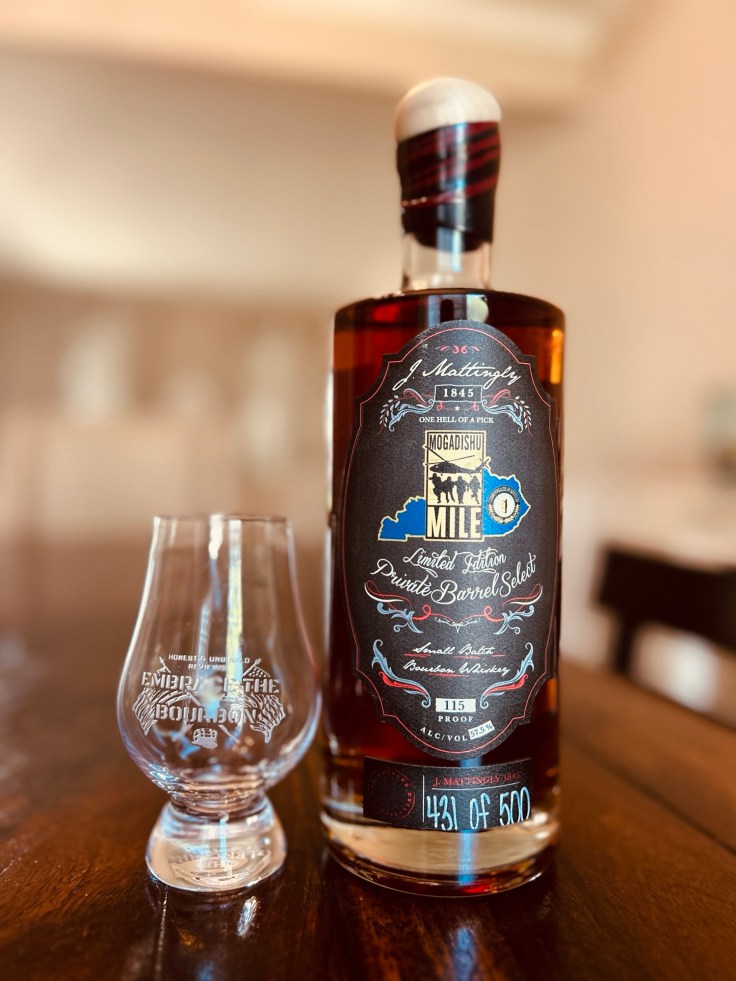 Military Bourbon Review: J. Mattingly Mogadishu Mile Private&nbsp;Barrel